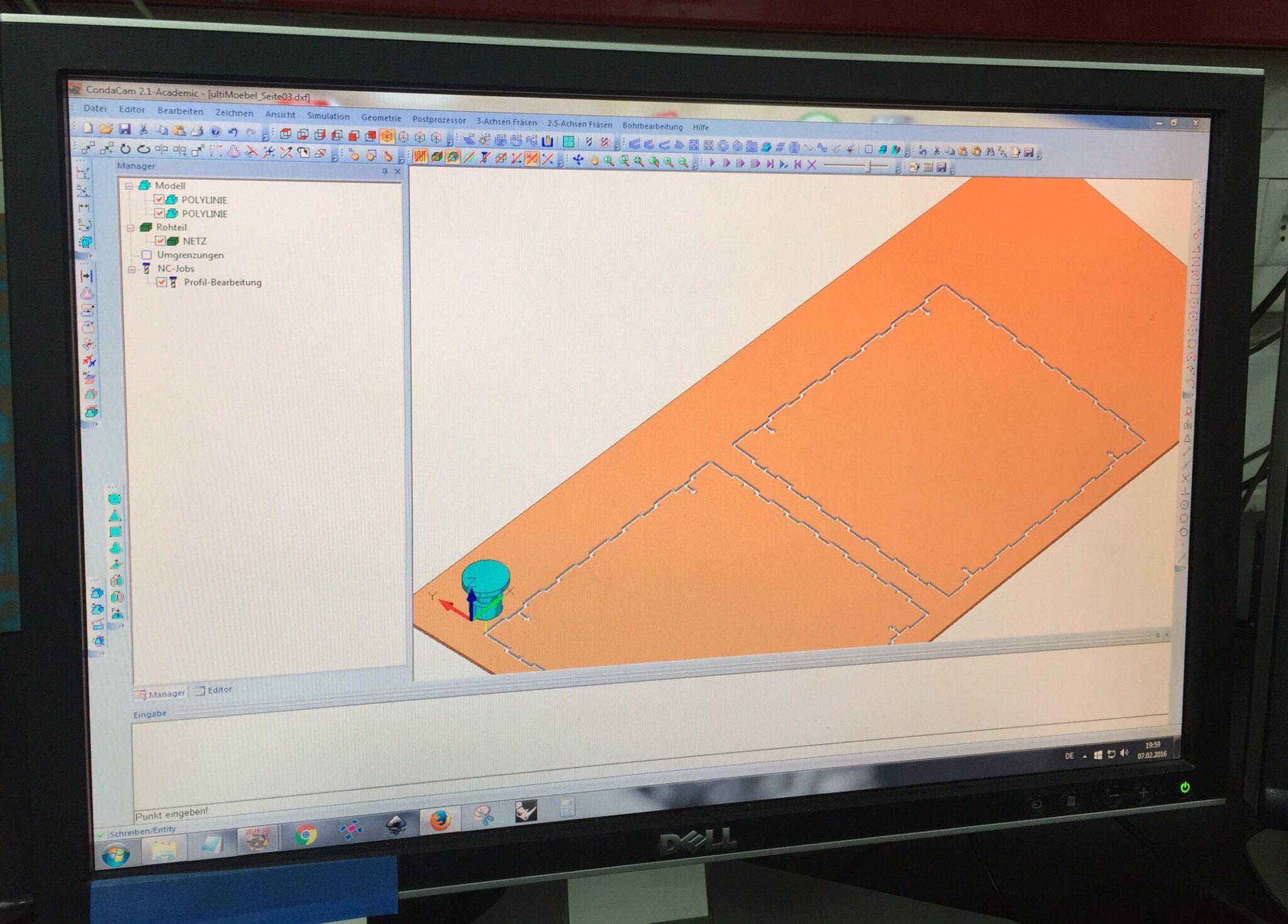 UltiMakerCase Mobile Möbel für 3DPrinter FabLab Zürich