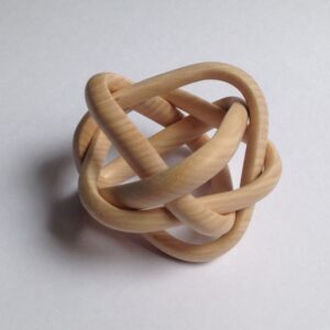 6-side-milled wooden knot
