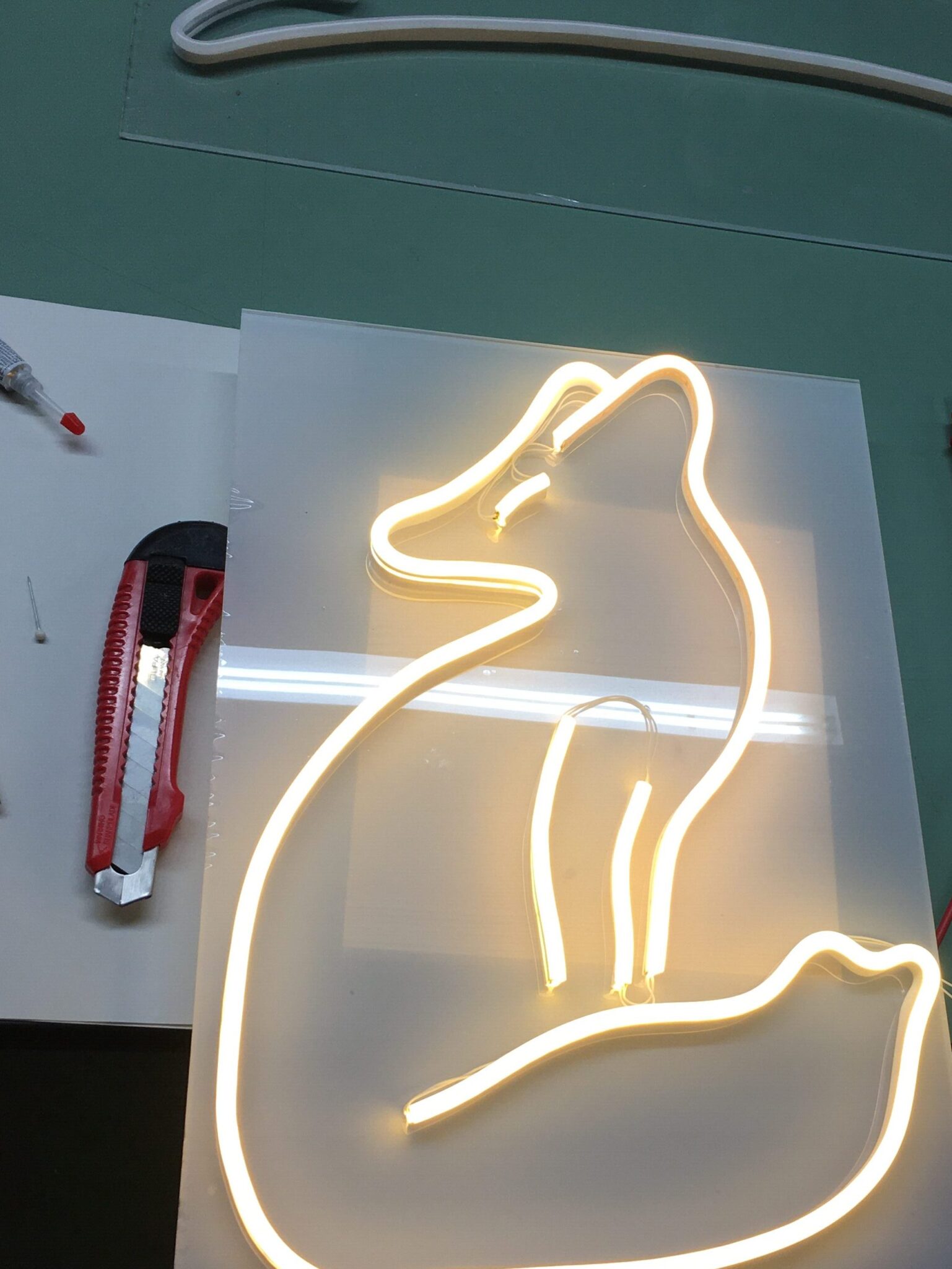 LED Neon Signs made in FabLab Zürich FabLab Zürich